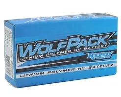 Reedy WolfPack HV 2S Hard Case LiPo 50C Shorty Battery Pack (7.6V/4200mAh) w/5mm Bullets -RJ Speed And Reedy Sales asc27318 2