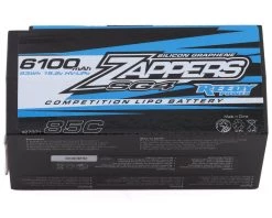 Reedy Zappers HV SG4 4S Shorty 85C LiPo Battery (15.2V/6100mAh) w/5mm Bullets