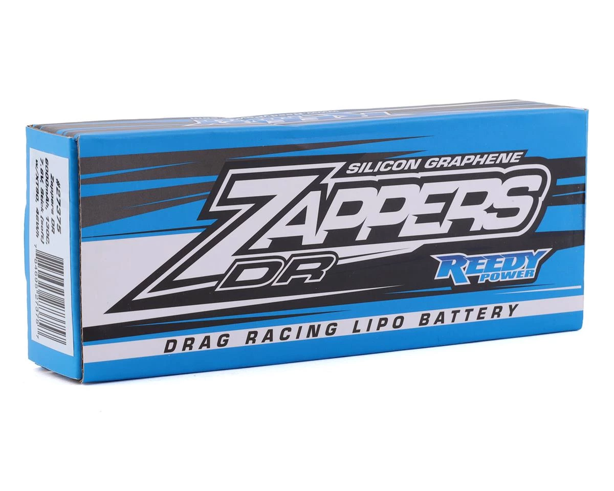Reedy Zappers DR 2S LiPo 130C Drag Race Battery (7.6V/6000mAh) w/XT90 Connector 2 Reedy Zappers DR 2S LiPo 130C Drag Race Battery (7.6V/6000mAh) w/XT90 Connector - Image 2