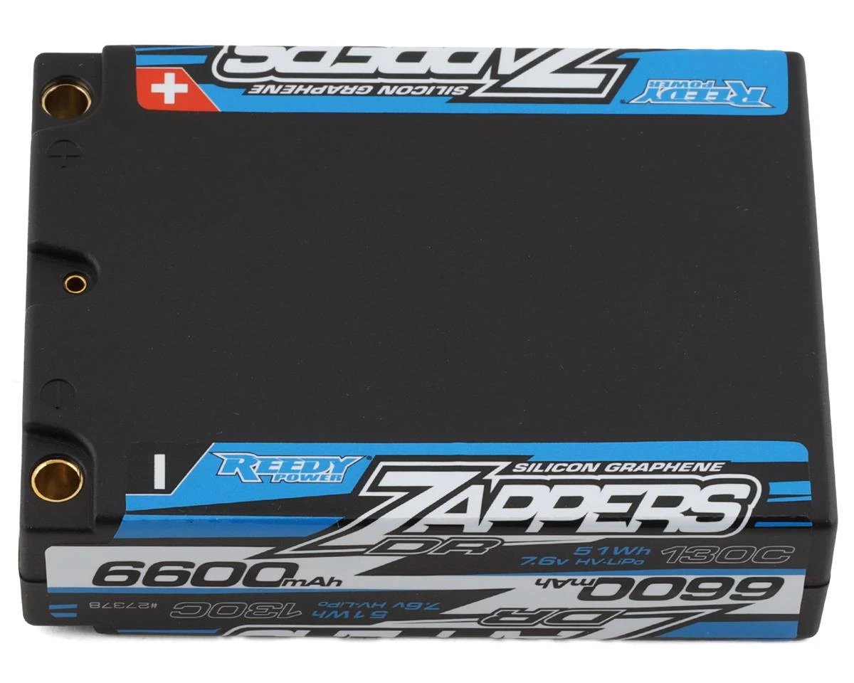 Reedy Zappers DR 130C SQ HV-LiPo Drag Race Battery (7.6V/6600mAh) w/5mm Connector 1 Reedy Zappers DR 130C SQ HV-LiPo Drag Race Battery (7.6V/6600mAh) w/5mm Connector