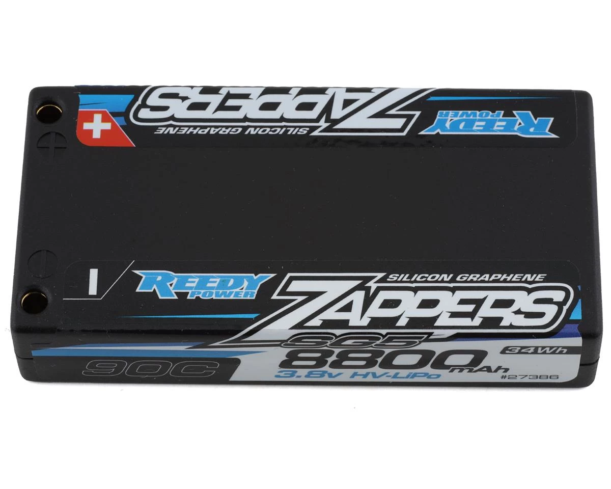 Reedy Zappers HV SG5 1S 90C LiPo Battery (3.8V/8800mAh) w/4mm Bullets 1 Reedy Zappers HV SG5 1S 90C LiPo Battery (3.8V/8800mAh) w/4mm Bullets