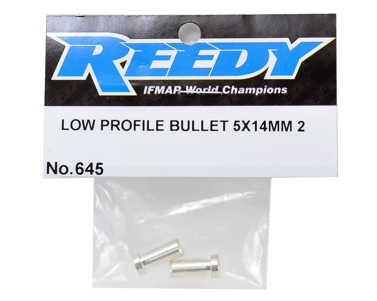 Reedy 5mm Low-Profile Bullet Connector (2) 2 Reedy 5mm Low-Profile Bullet Connector (2) - Image 2