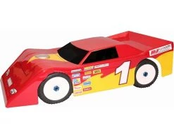 RJ Speed Max Wedge 1/8 Dirt Oval Late Model Body (Clear) -RJ Speed And Reedy Sales rjs1015 2