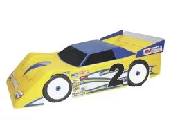 RJ Speed Mega Wedge 1/8 Dirt Oval Late Model Body (Clear) -RJ Speed And Reedy Sales rjs1030 2