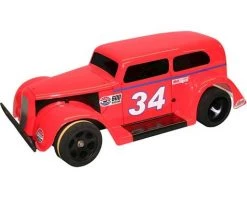RJ Speed RC Legends 34 Sedan Body (Clear)