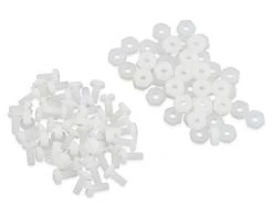 RJ Speed Nylon Spoiler Nuts & Screws (50)