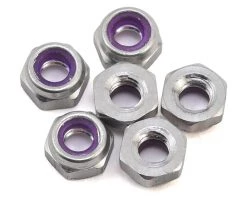 RJ Speed 4-40 Aluminum Lock Nut (6)