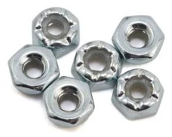 RJ Speed 5-40 Front Wheels Locknuts (6)